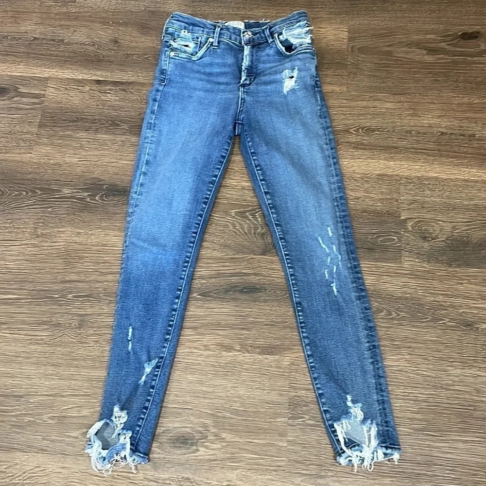 AGOLDE Sophie Distressed Skinny Jeans - Picture 5 of 11